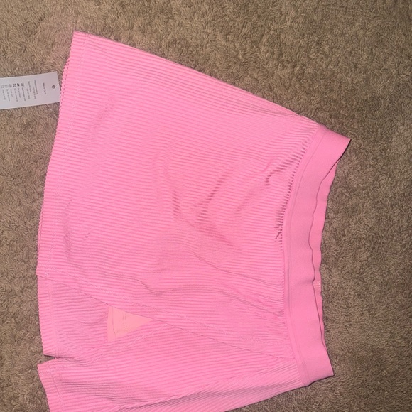 Pink Ribbed Skort - Picture 4 of 4